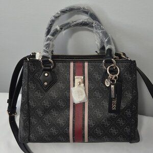 Guess Jensen Box Satchel Handbag